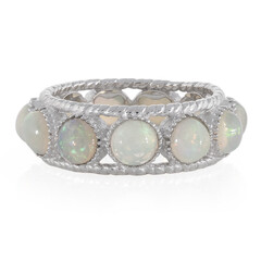 Anillo en plata con Ópalo de Welo
