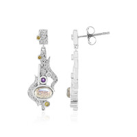 Pendientes en plata con Labradorita