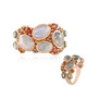 Anillo en plata con Labradorita cobre de Maniry (KM by Juwelo)