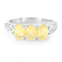 Anillo en plata con Ópalo de fuego