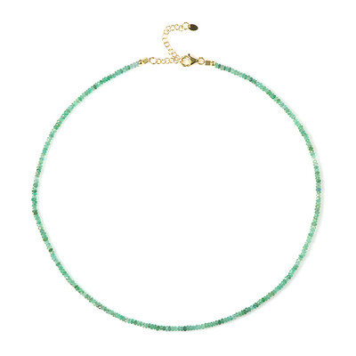 Collar en plata con Esmeralda de Zambia