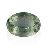 Piedra preciosa con Amatista verde de Santa Lucía
