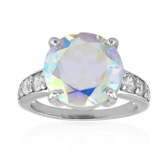 Anillo en plata con Cuarzo Rayo de luna