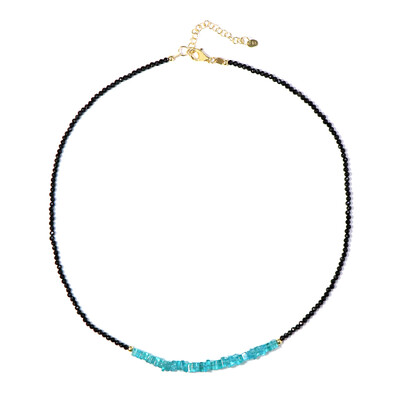 Collar en plata con Apatita azul