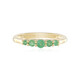 Anillo en plata con Esmeralda de Colombia