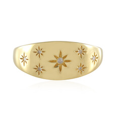 Anillo en plata con Diamante I2 (I)