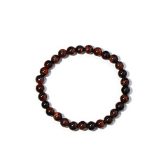Brazalete con Ojo de tigre rojo