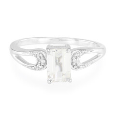 Anillo en plata con Cuncita amarillo canario