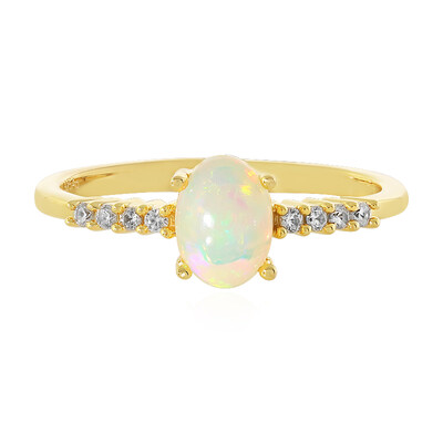 Anillo en plata con Ópalo de Welo