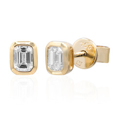 Pendientes en oro con Diamante SI1 (H) (CIRARI)