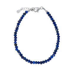 Brazalete en plata con Lapislázuli
