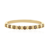 Anillo en oro con Diamante chocolate I1