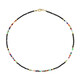 Collar en plata con Espinela negra