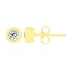 Pendientes en plata con Diamante I2