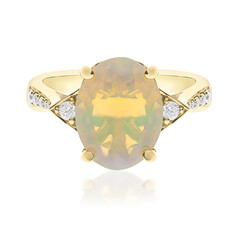 Anillo en oro con Ópalo Welo AAA (CIRARI)