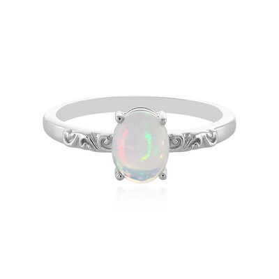 Anillo en plata con Ópalo de Welo