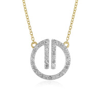 Collar en plata con Diamante I3 (J)