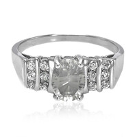 Anillo en plata con Petalita