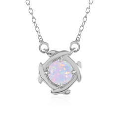Collar en plata con Ópalo de Welo