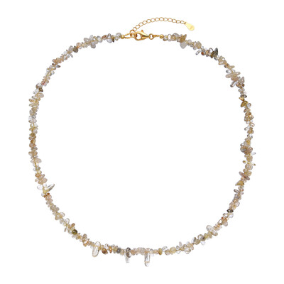Collar en plata con Cuarzo rutilado