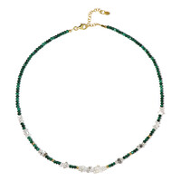 Collar en plata con Cuarzo Herkimer