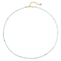 Collar en plata con Aguamarina