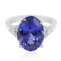 Anillo en oro con Tanzanita AAA (CIRARI)