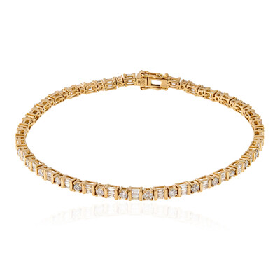 Brazalete en oro con Diamante SI2 (H) (CIRARI)
