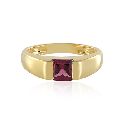 Anillo en plata con Rodolita