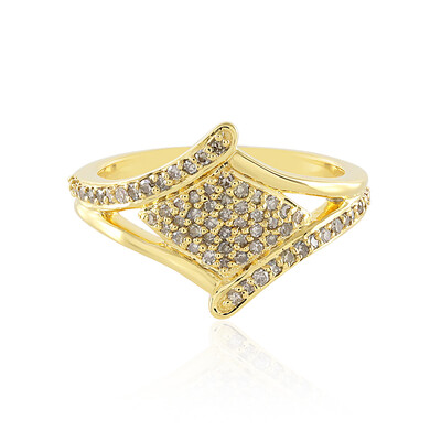 Anillo en plata con Diamante I3 champán