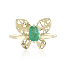 Anillo en oro con Esmeralda de Zambia (Ornaments by de Melo)