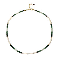 Collar en plata con Esmeralda