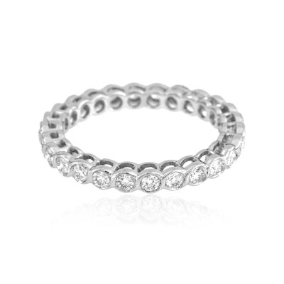 Anillo en oro con Diamante limpio a lupa D (LUCENT DIAMONDS)