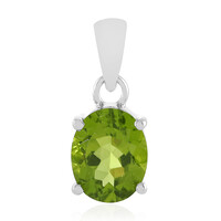 Colgante en plata con Peridoto