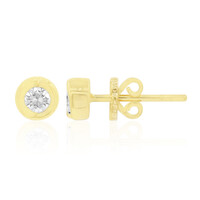 Pendientes en oro con Diamante SI1 (G)