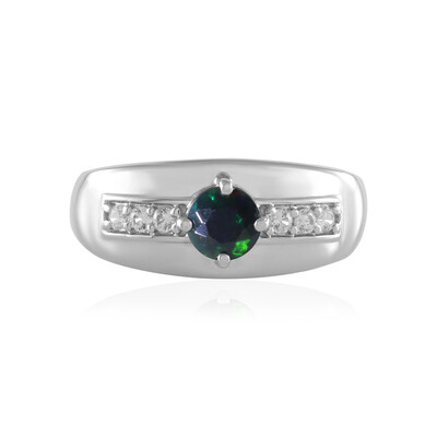 Anillo en plata con Ópalo de Mezezo
