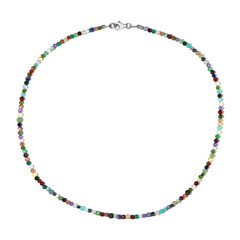 Collar en plata con Malaquita