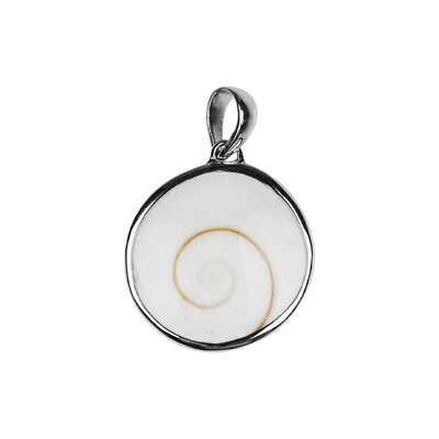 Colgante en plata con Ojo de Shiva
