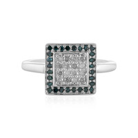 Anillo en plata con Diamante I3 (H)