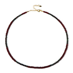 Collar en plata con Rubí