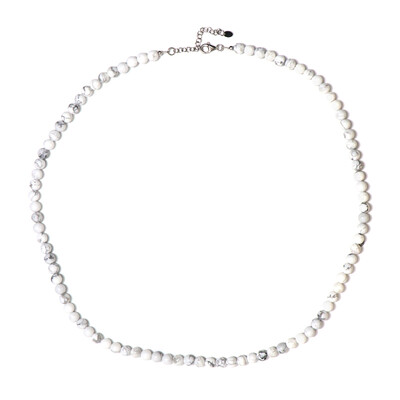 Collar en plata con Howlita