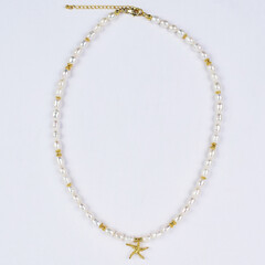 Collar en plata con Perla Freshwater