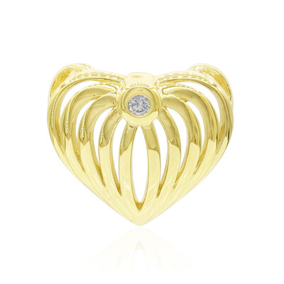 Colgante en plata con Diamante I1 (G) (Annette)