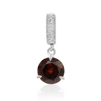 Colgante en plata con Granate de Mozambique