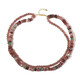 Collar en plata con Cuarzo Fresa