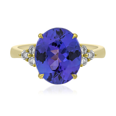 Anillo en oro con Tanzanita AAA (CIRARI)