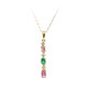 Collar en oro con Zafiro rosado (CIRARI)