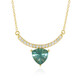 Collar en plata con Fluorita verde