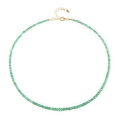 Collar en plata con Esmeralda de Zambia