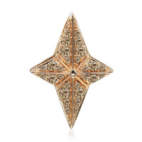 Colgante en oro con Diamante rosa de Francia de Argyle SI1